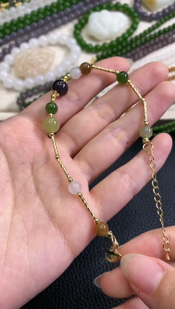 手串未镶嵌和田玉春日珠宝 D5多样性一件发