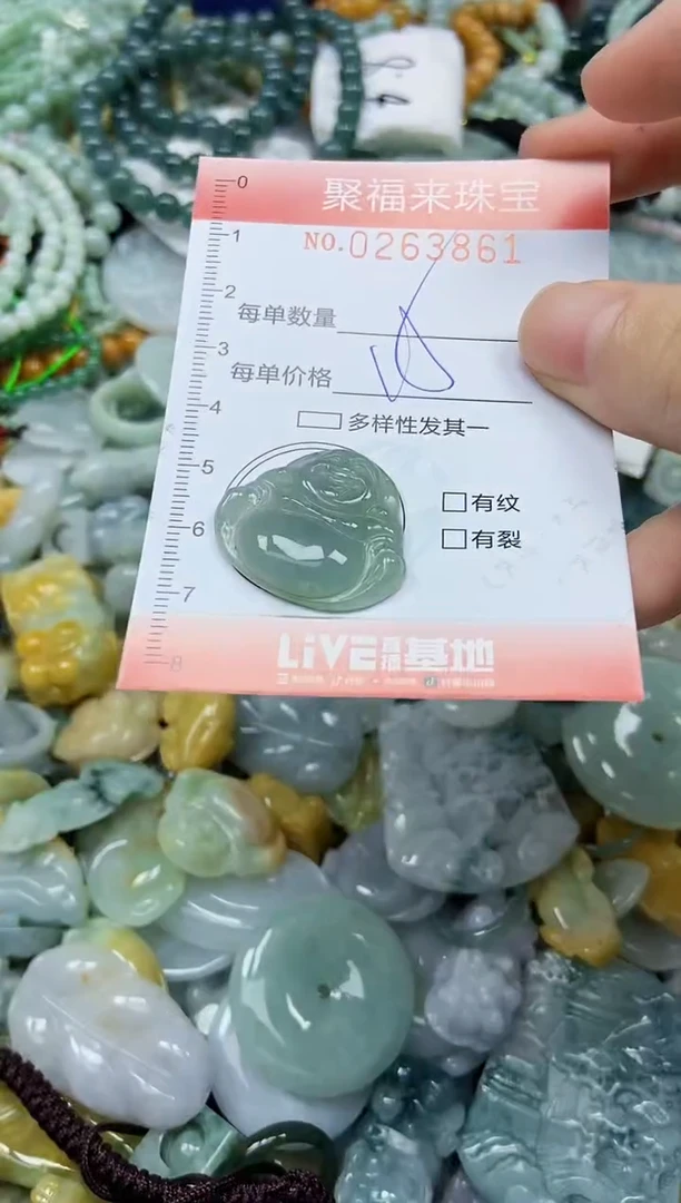 未镶嵌挂件翡翠闪购0263861