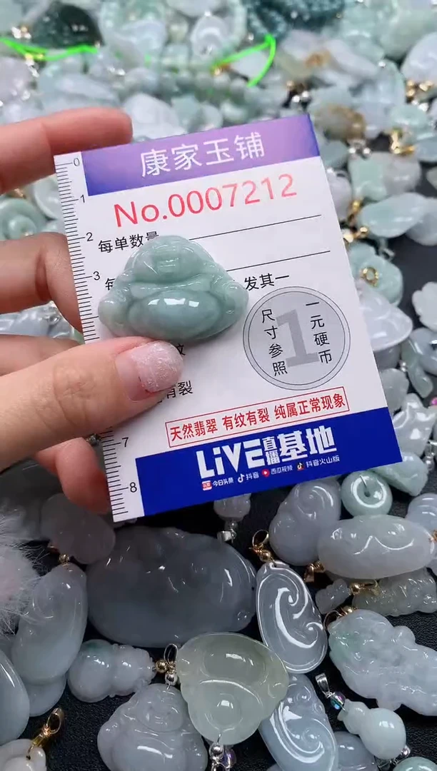 颈饰未镶嵌翡翠7212