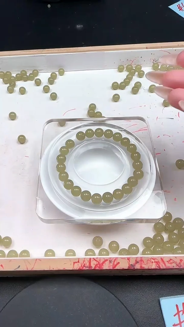 未镶嵌和田玉珠宝半成品晴水N183卡8mm散珠25颗