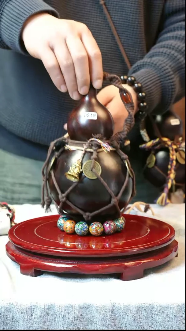 大漆葫芦，一物一拍。0819