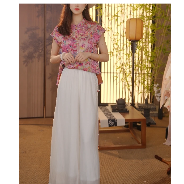 CJ 2025新中式精品高品质裤子夏上新FB25041423