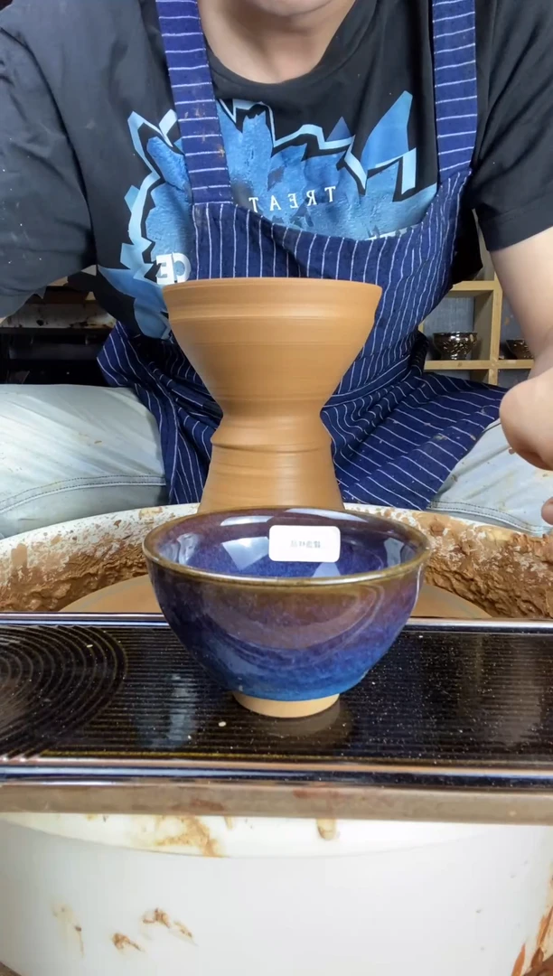 茶盏建窑建盏主人杯