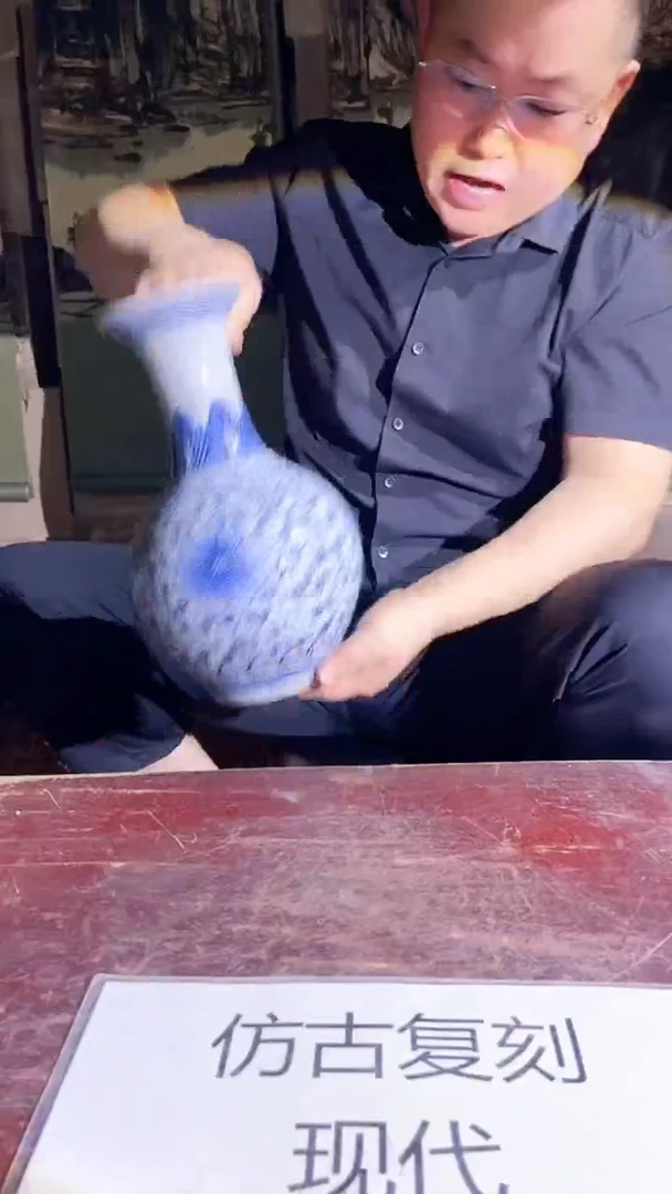摆件景德镇陶瓷流水47