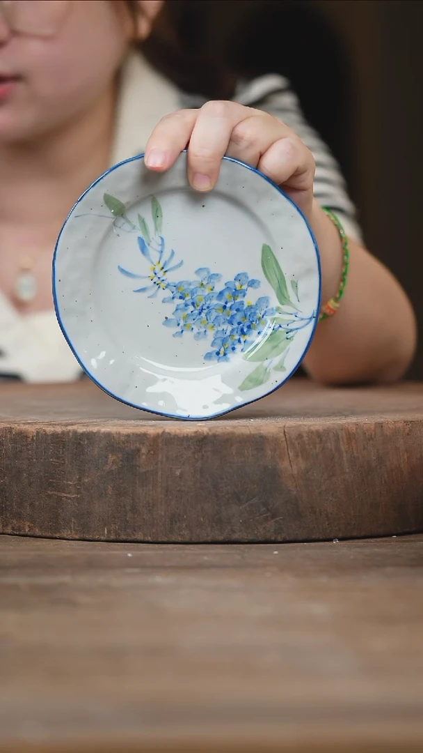 瓷片景德镇高温釉下彩（食品级）