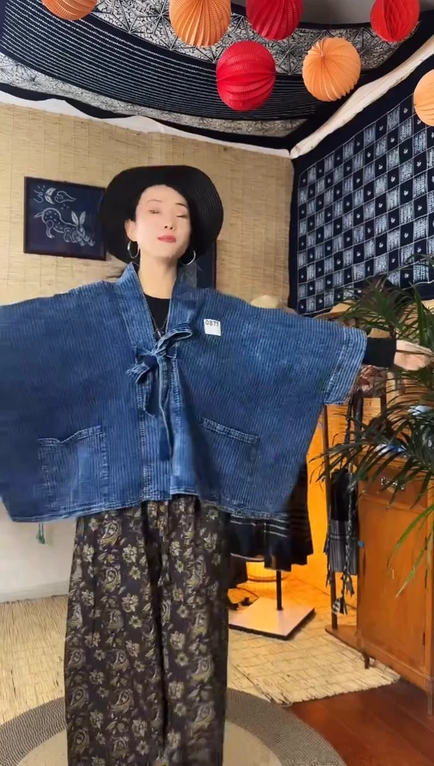 【闪购商品】设计师款绑带蝙蝠袖877