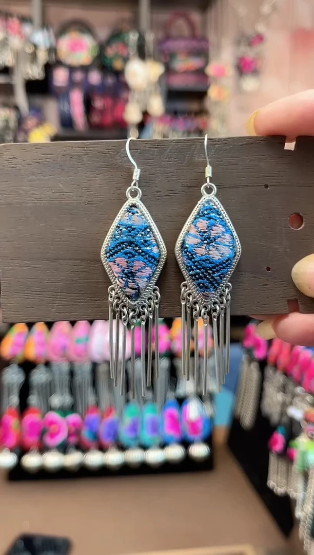 织绣 民族风手工非遗老绣饰品416