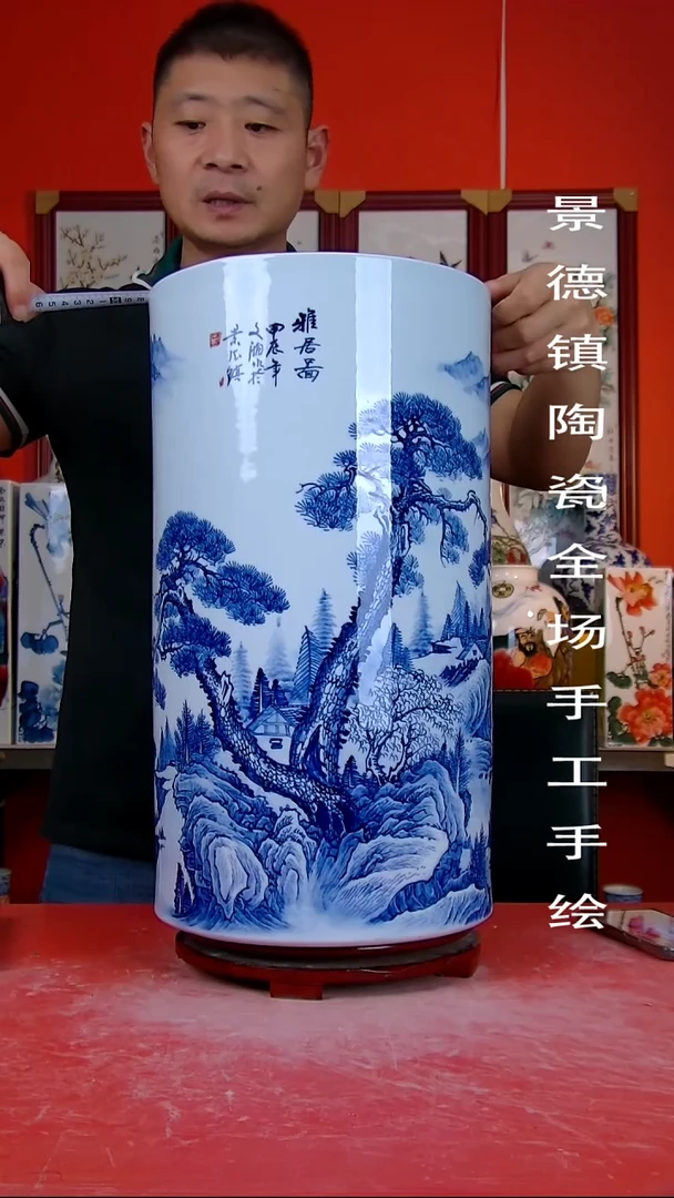 摆件景德镇陶瓷 全场手工手绘5