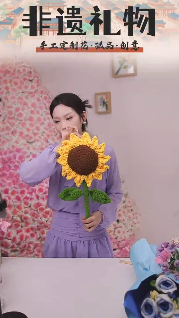 非遗手工定制花束，孤品清仓！！