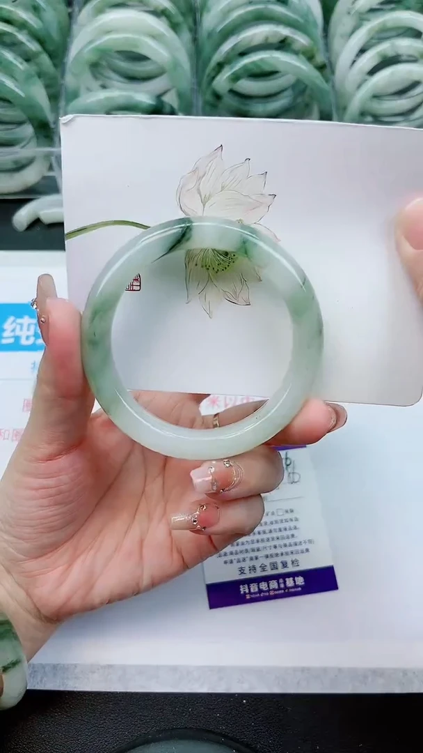 【闪购商品】石英质玉手镯未镶嵌A56号/55-56圈