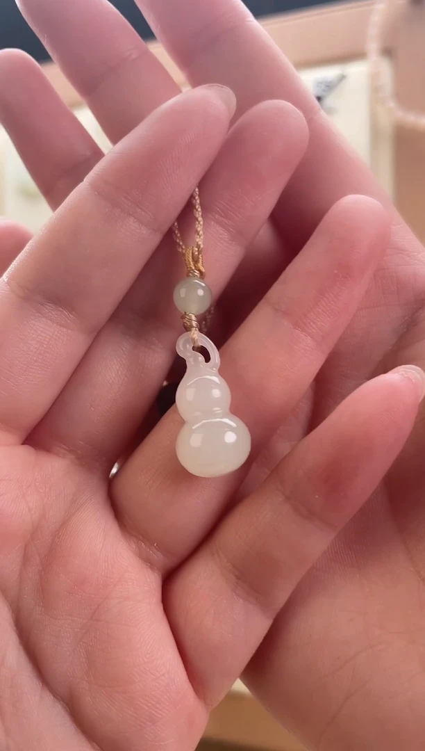 【闪购商品】和田玉颈饰未镶嵌和田玉葫芦挂件