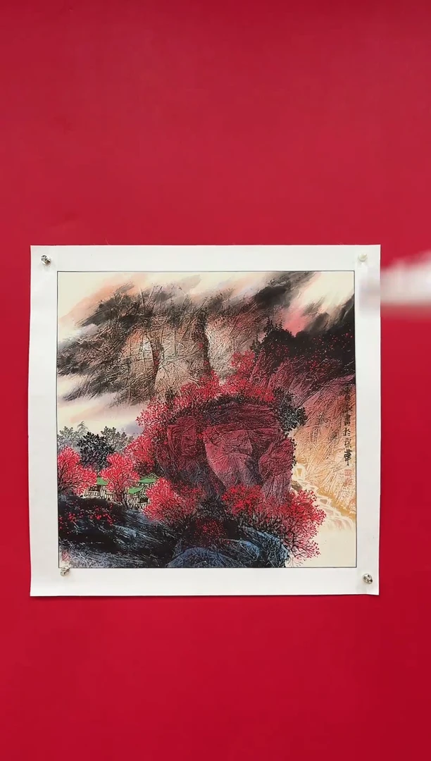 国画国画经典手绘4平尺
