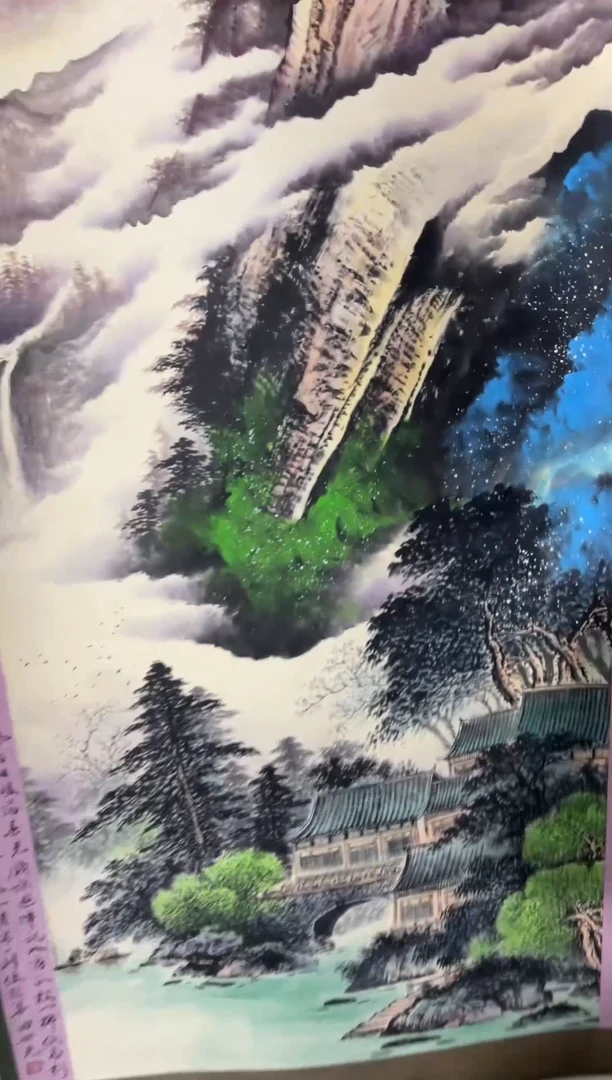 陶瓷纯手工手绘字画