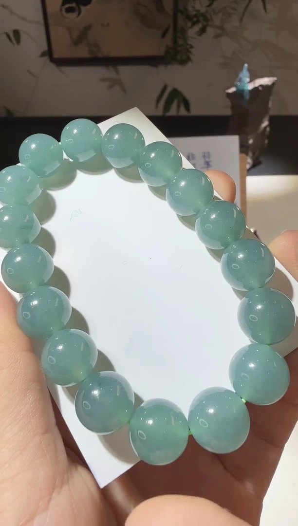 未镶嵌手链翡翠手串