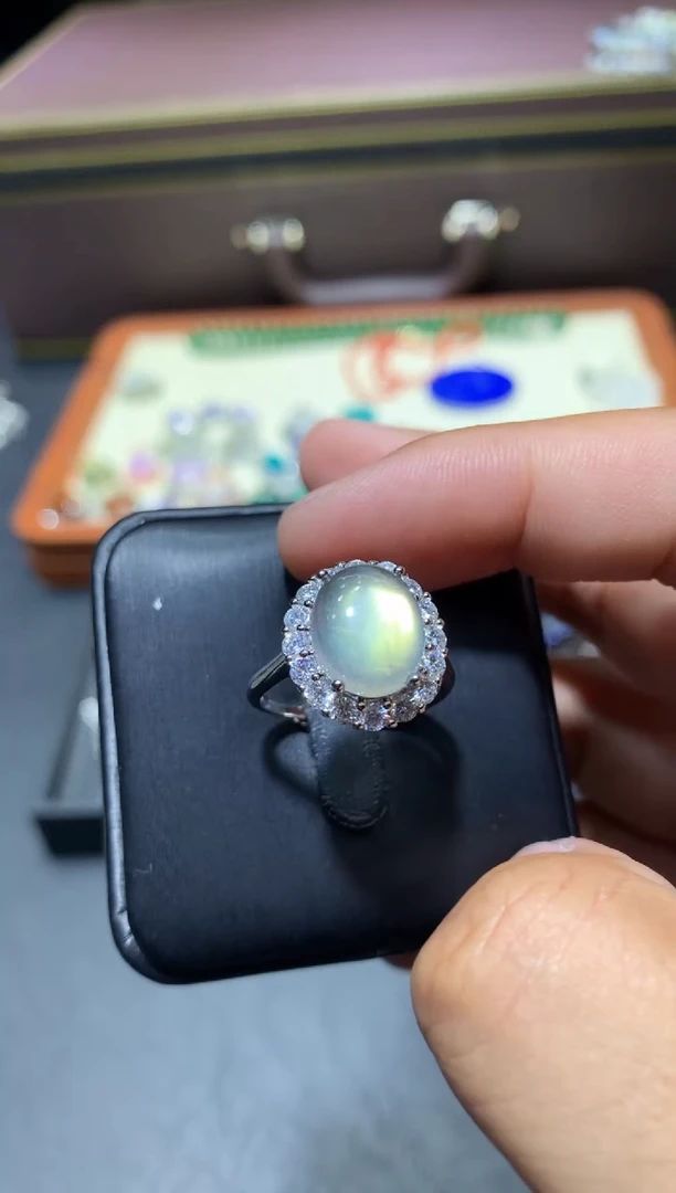 戒指未镶嵌拉长石W92【多样性发其一】