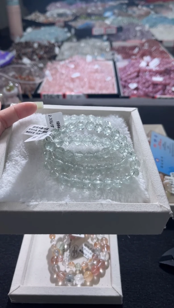 未镶嵌手链水晶393号 3条多样性发一O