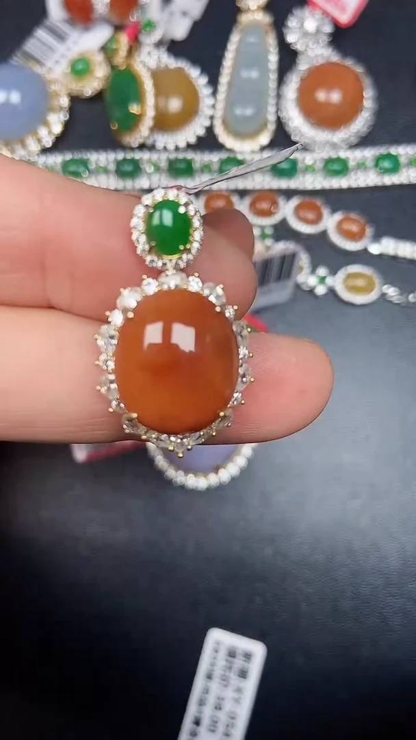 银S925镶嵌戒指翡翠2800