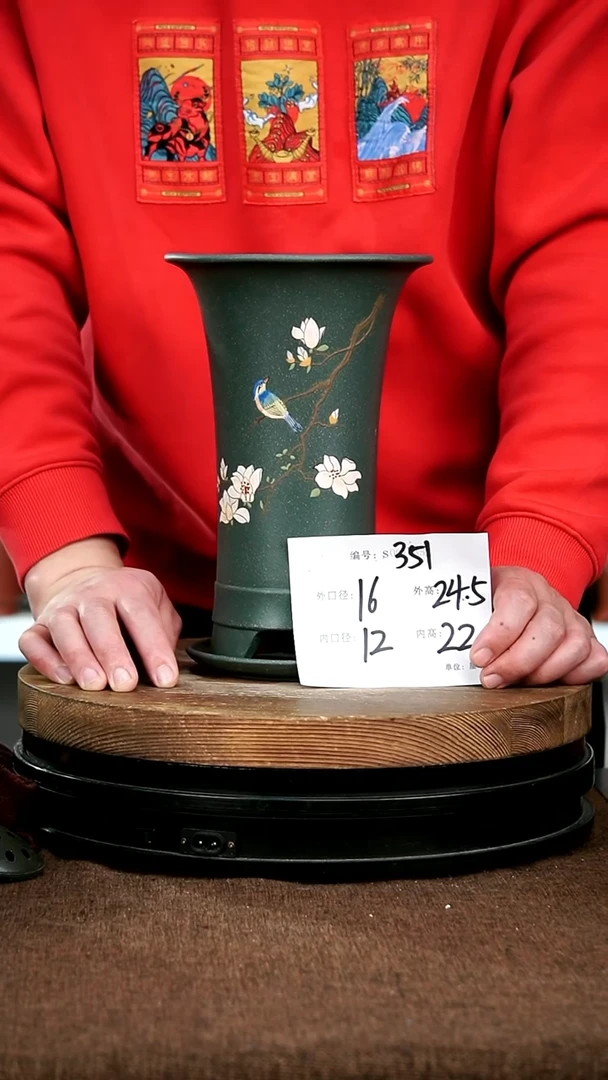 【闪购商品】紫砂花盆351+z宜兴紫砂花盆