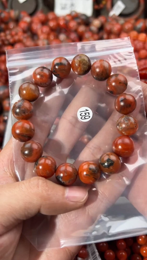 未镶嵌手串南红玛瑙13+