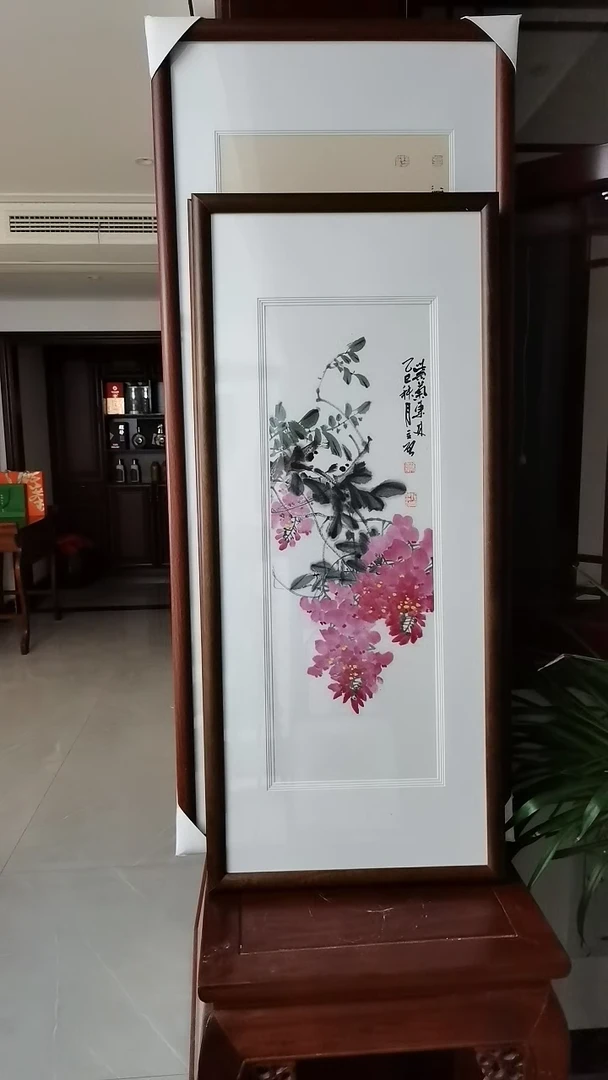 紫气东来97*45cm带框