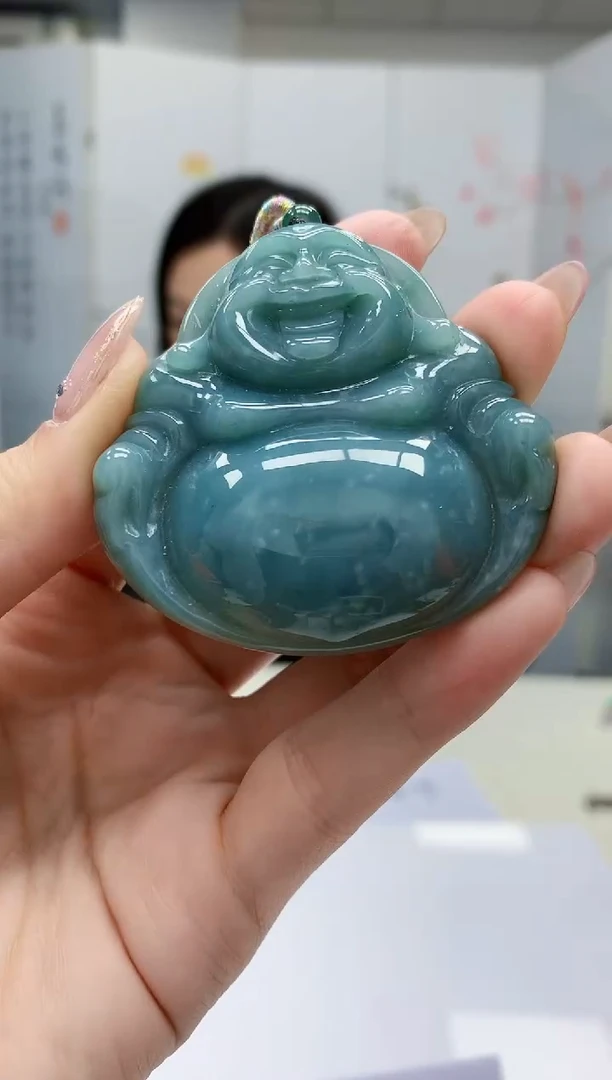 【闪购商品】定制翡翠未镶嵌4852jw-毛货挂件78