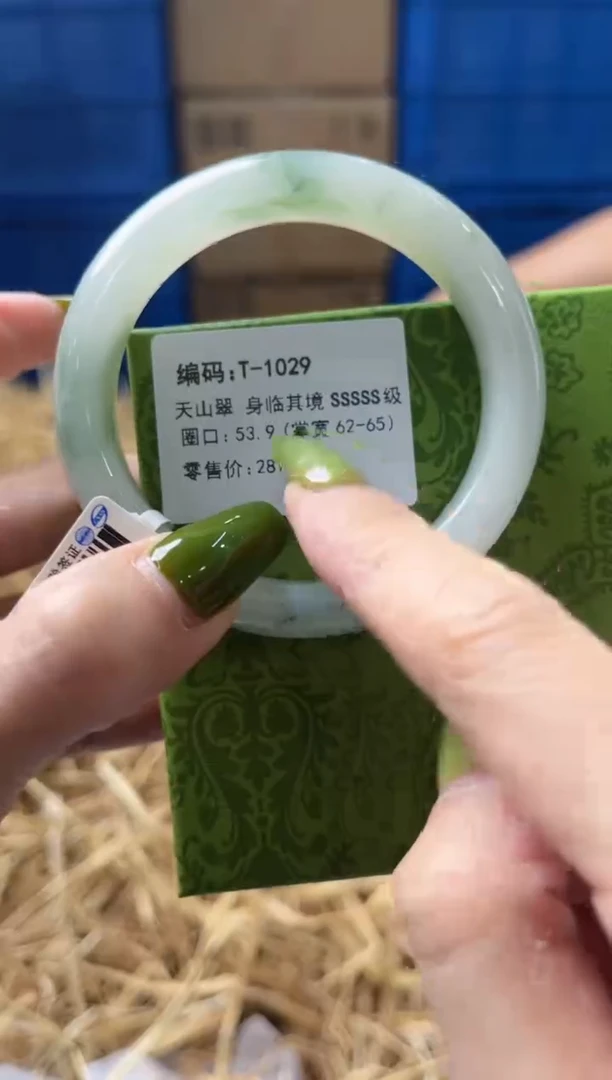 未镶嵌手镯石英质玉T1029