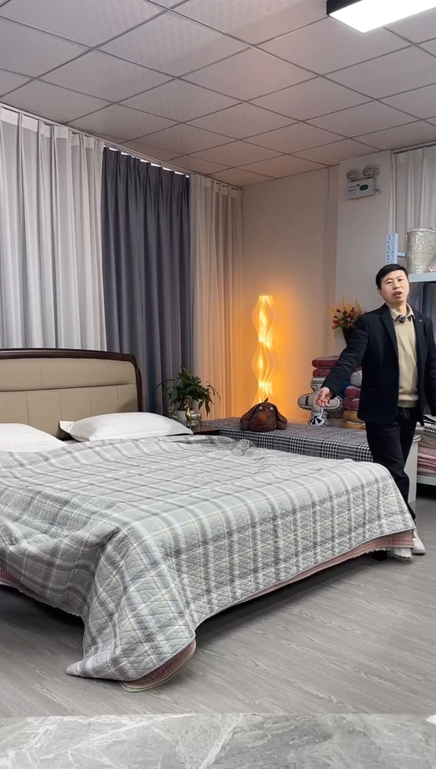 棉230cm*250cm 枝蔓格子