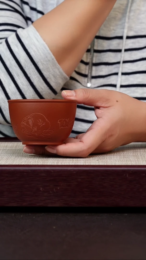 茶杯紫砂土*猫和老鼠