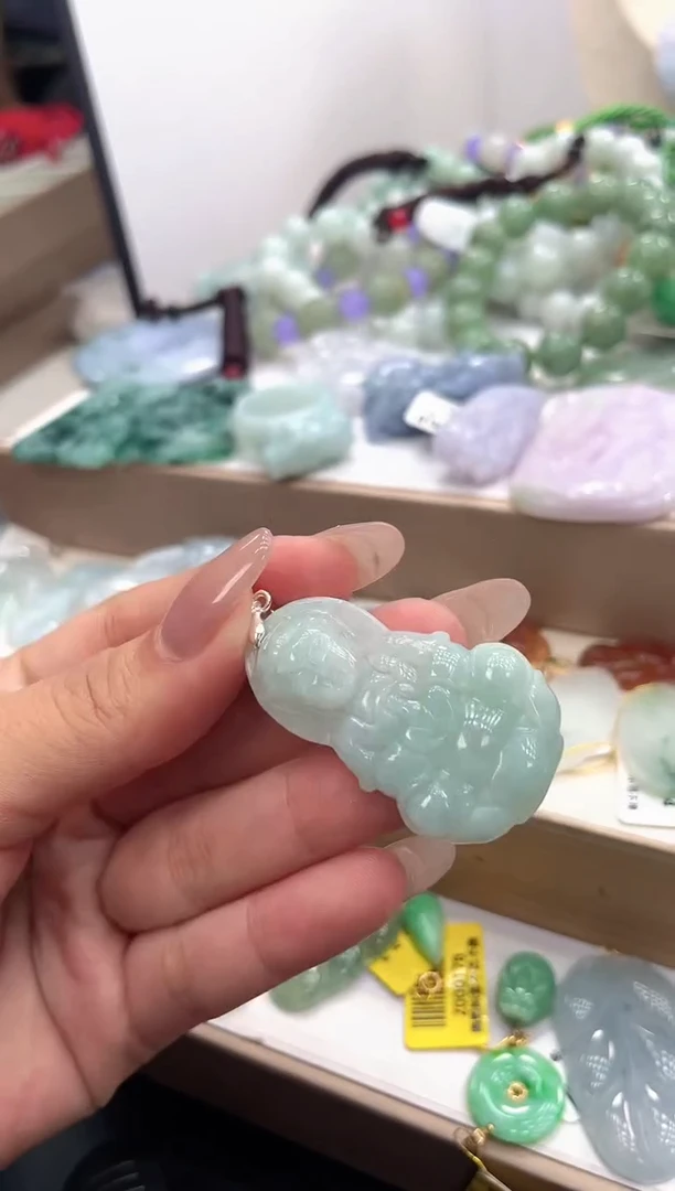 颈饰未镶嵌翡翠096多样性发货