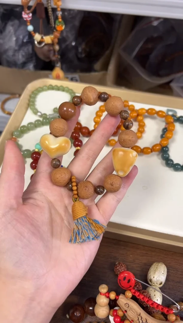 凤眼菩提手串风眼爱心奶酪设计款手串[0519]