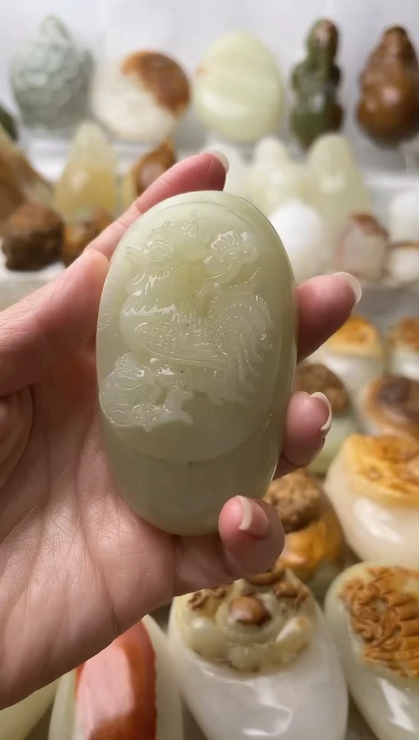 石材古青石棉纹正常不退换鸡