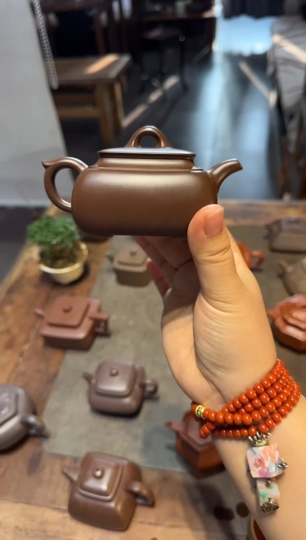 茶壶紫砂岭**生长四方 紫砂壶