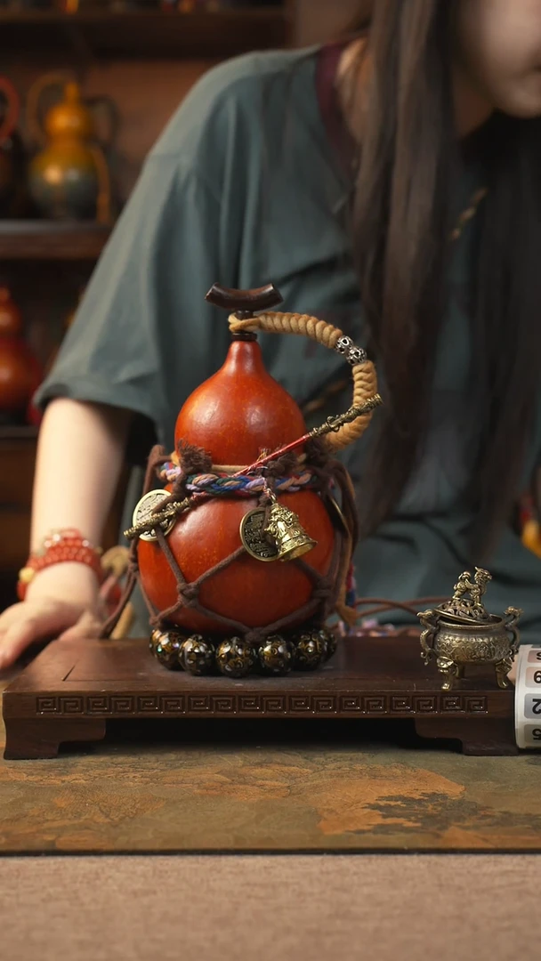 335大漆一物一拍记葫堂出品[不带手串】