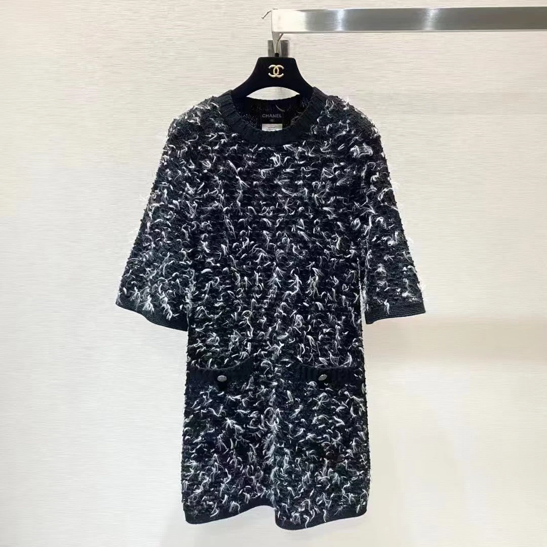 99新 Chanel/香奈儿 有奢友得严选丨手工坊系列黑色外套40码00488
