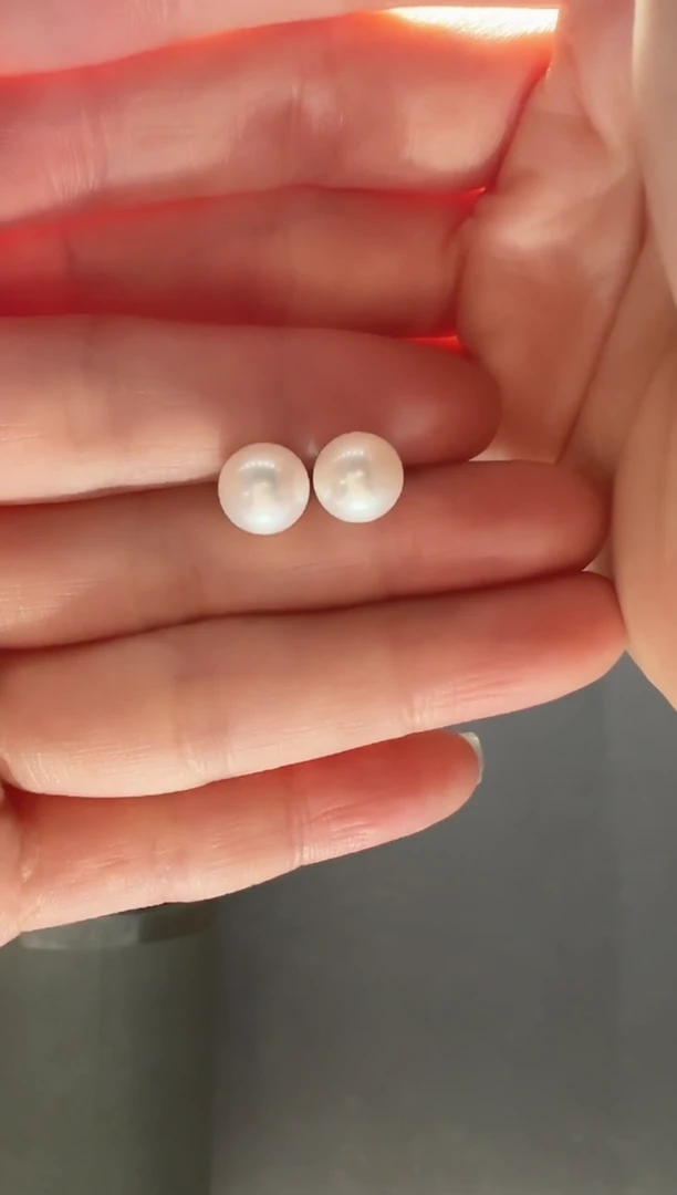 【闪购商品】淡水珍珠耳饰银S925镶嵌39】多样性发其一