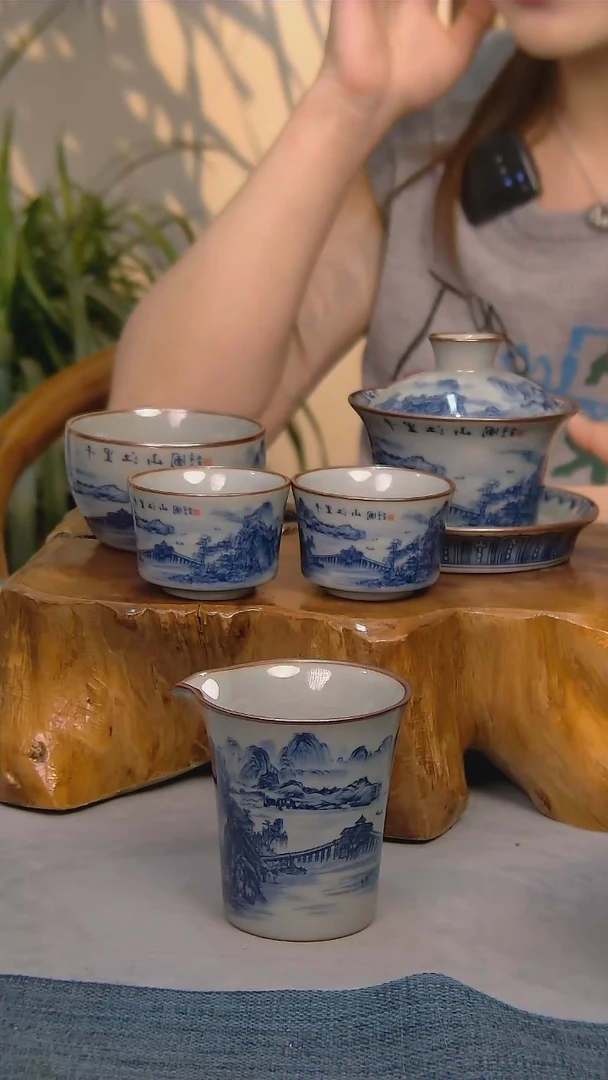 简装家用款5件套 陶瓷家用茶具系列