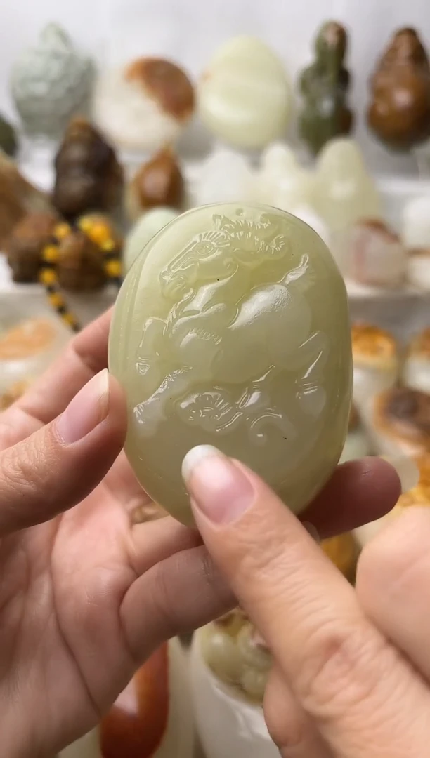 石材古青石棉纹正常不退换羊