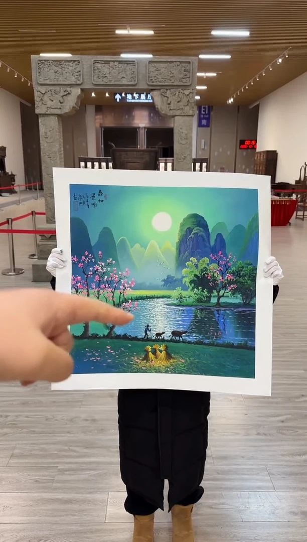 国画47赵隆轩美术馆李庆兴老师作品