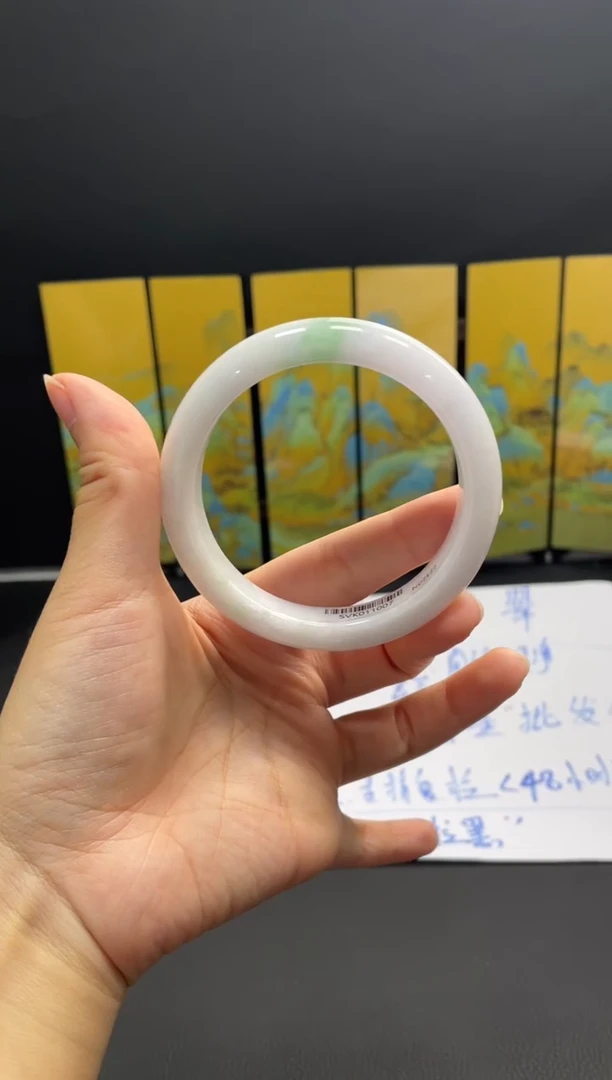 未镶嵌手镯翡翠32#天然缅甸A货翡翠手镯57-59圈口