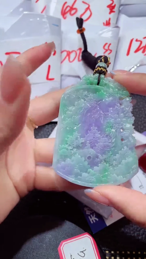 颈饰未镶嵌翡翠6848