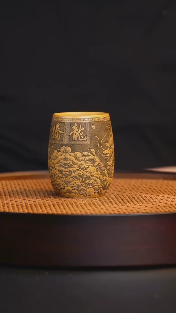 宜兴全手工紫砂杯