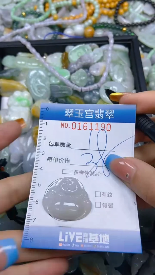 翡翠未镶嵌颈饰闪购0161190