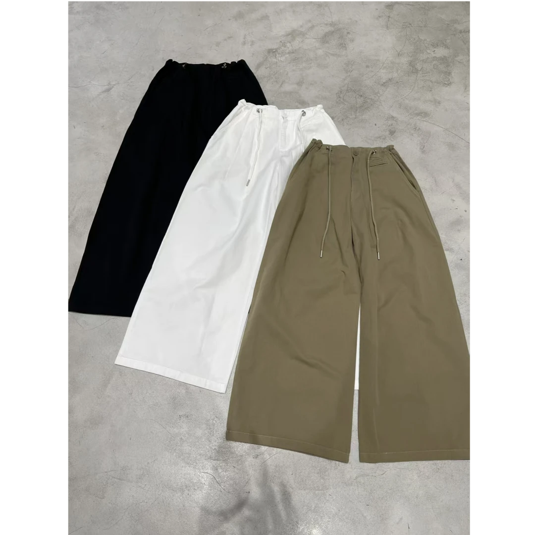 十三行Queen-夏季福秒抽绳阔腿百搭休闲裤#BK856