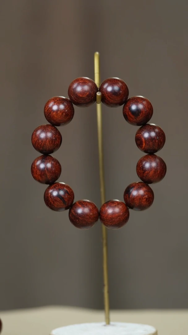 小叶紫檀手串/手链a***n小叶紫檀20mm-12颗琴料