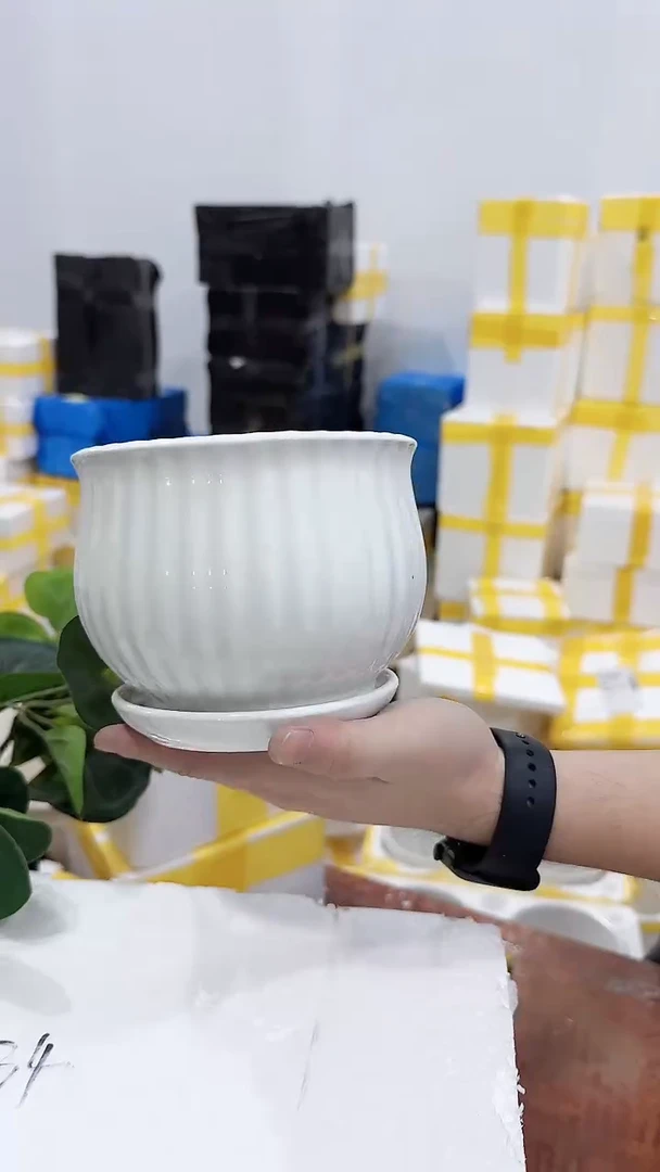 高温陶瓷花盆+E48