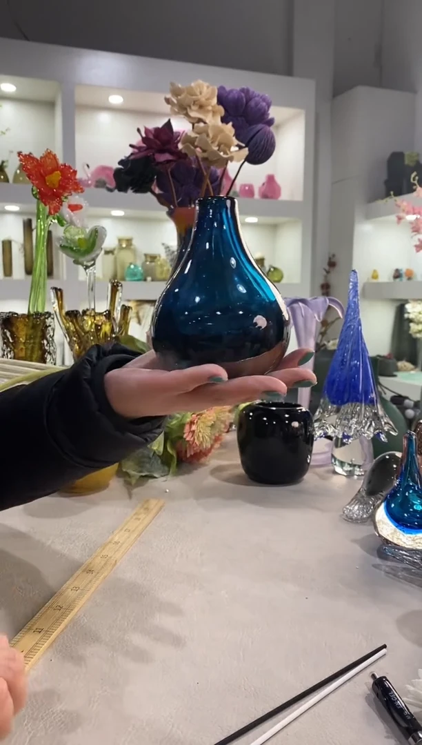 慕忆家手作琉璃花瓶