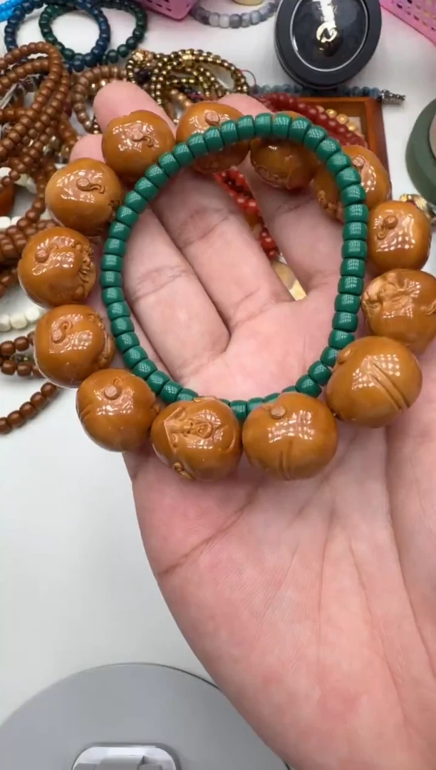 手串橄榄核百态精工