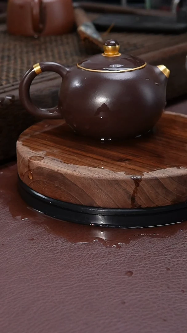 【闪购商品】紫砂茶壶描金西施紫砂壶