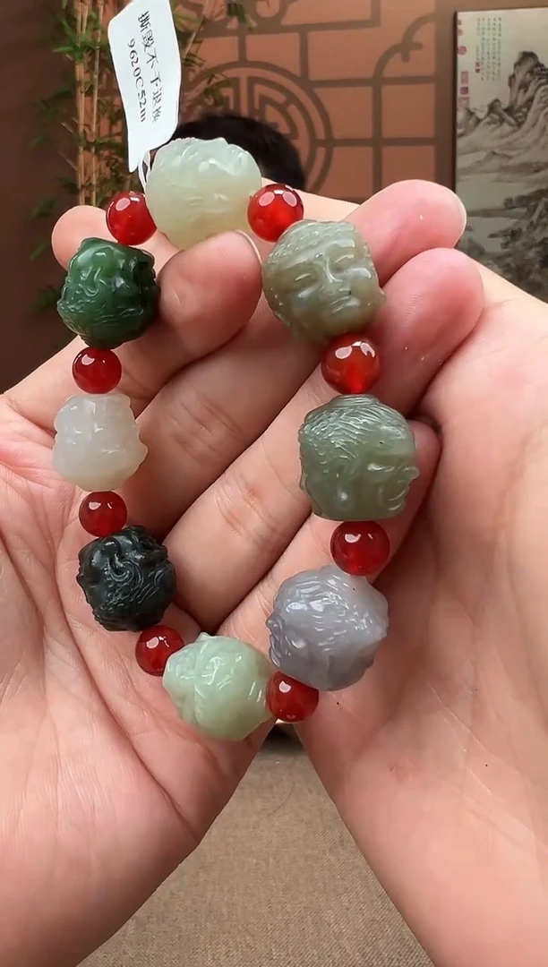 未镶嵌手串和田玉多样性发货拍一发一0597