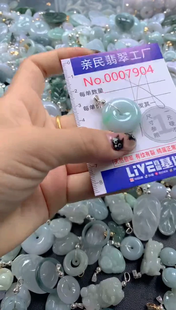 颈饰未镶嵌翡翠7904